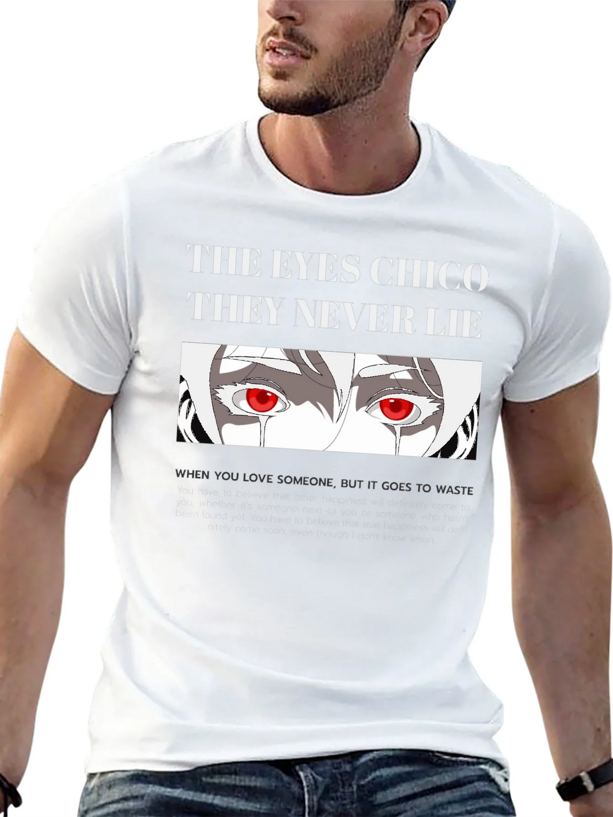 The Eyes Chico T-Shirt - Never Lie Graphic Tee product image 12