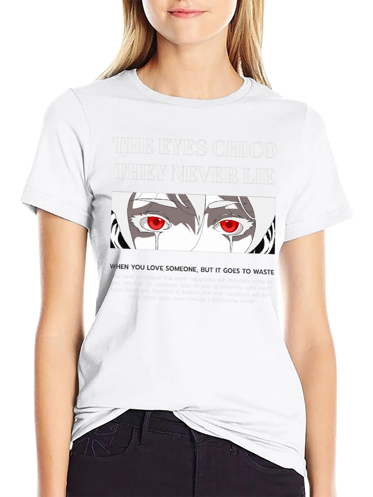 The Eyes Chico T-Shirt - Never Lie Graphic Tee product image 8