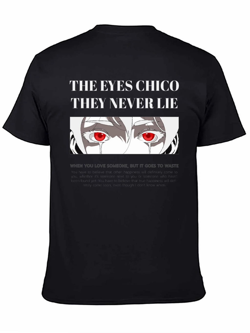 The Eyes Chico T-Shirt - Never Lie Graphic Tee product image 4
