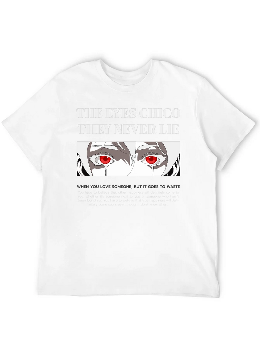 The Eyes Chico T-Shirt - Never Lie Graphic Tee product image 11