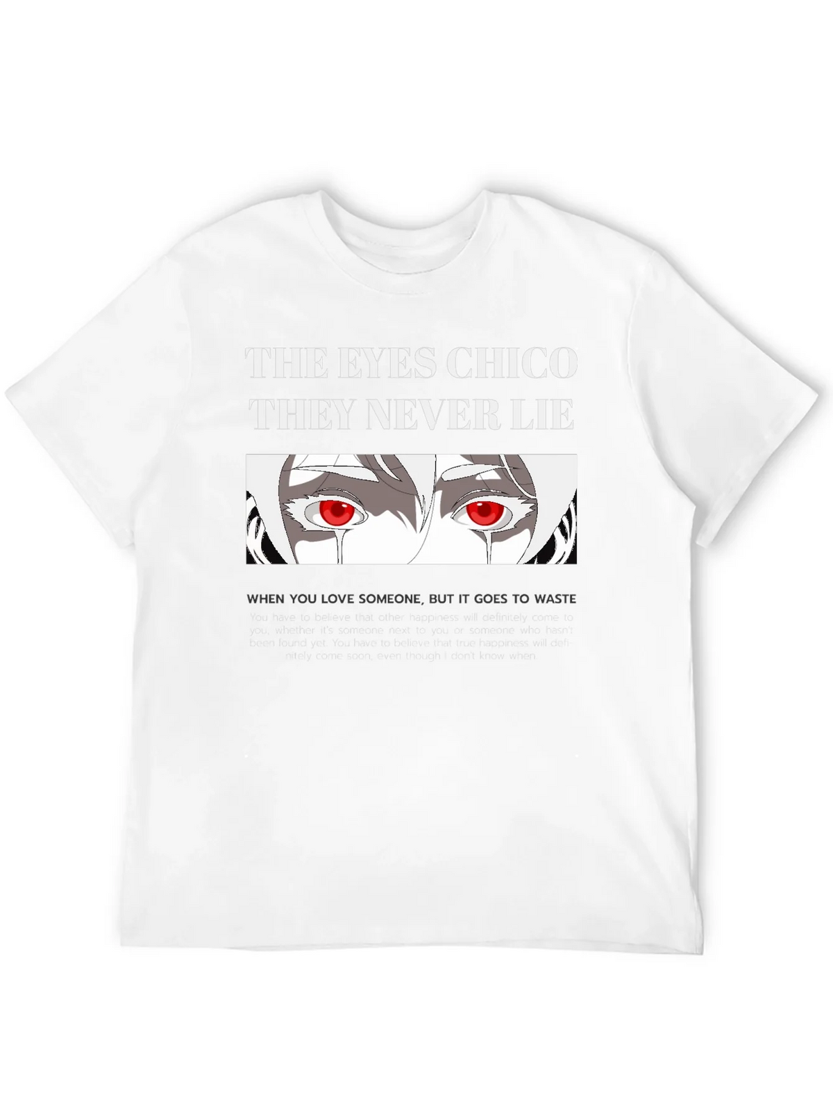 The Eyes Chico T-Shirt - Never Lie Graphic Tee product image 11