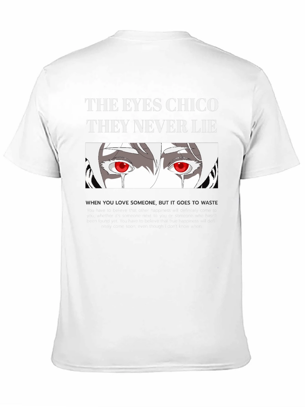 The Eyes Chico T-Shirt - Never Lie Graphic Tee product image 10