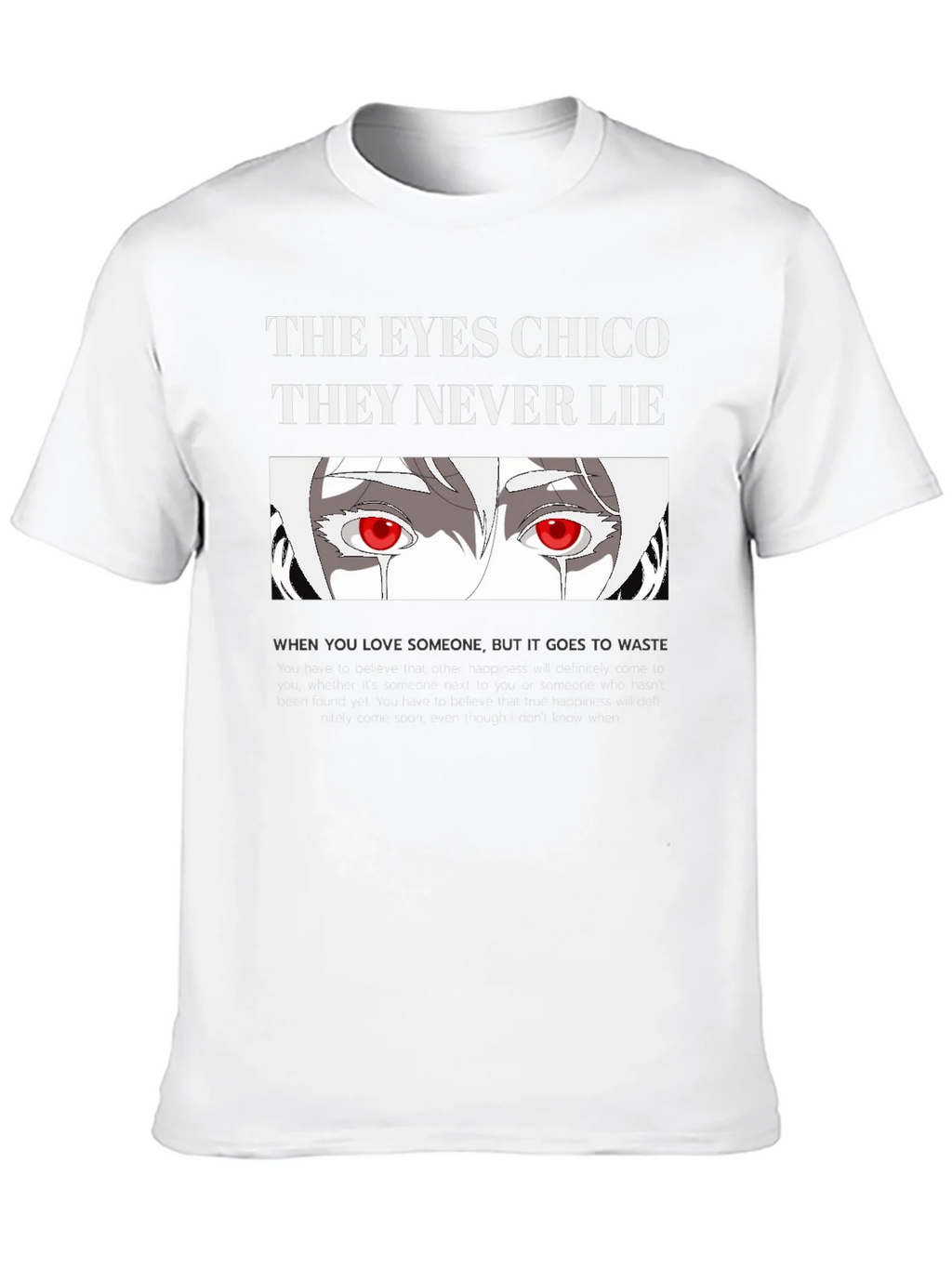 The Eyes Chico T-Shirt - Never Lie Graphic Tee product image 9