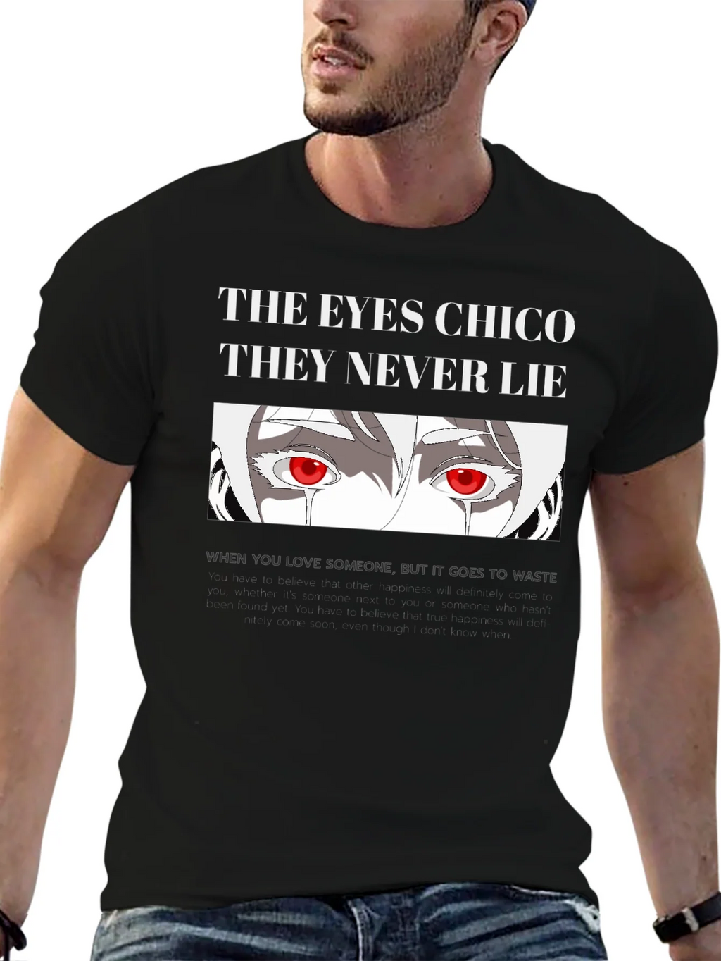 The Eyes Chico T-Shirt - Never Lie Graphic Tee product image 6