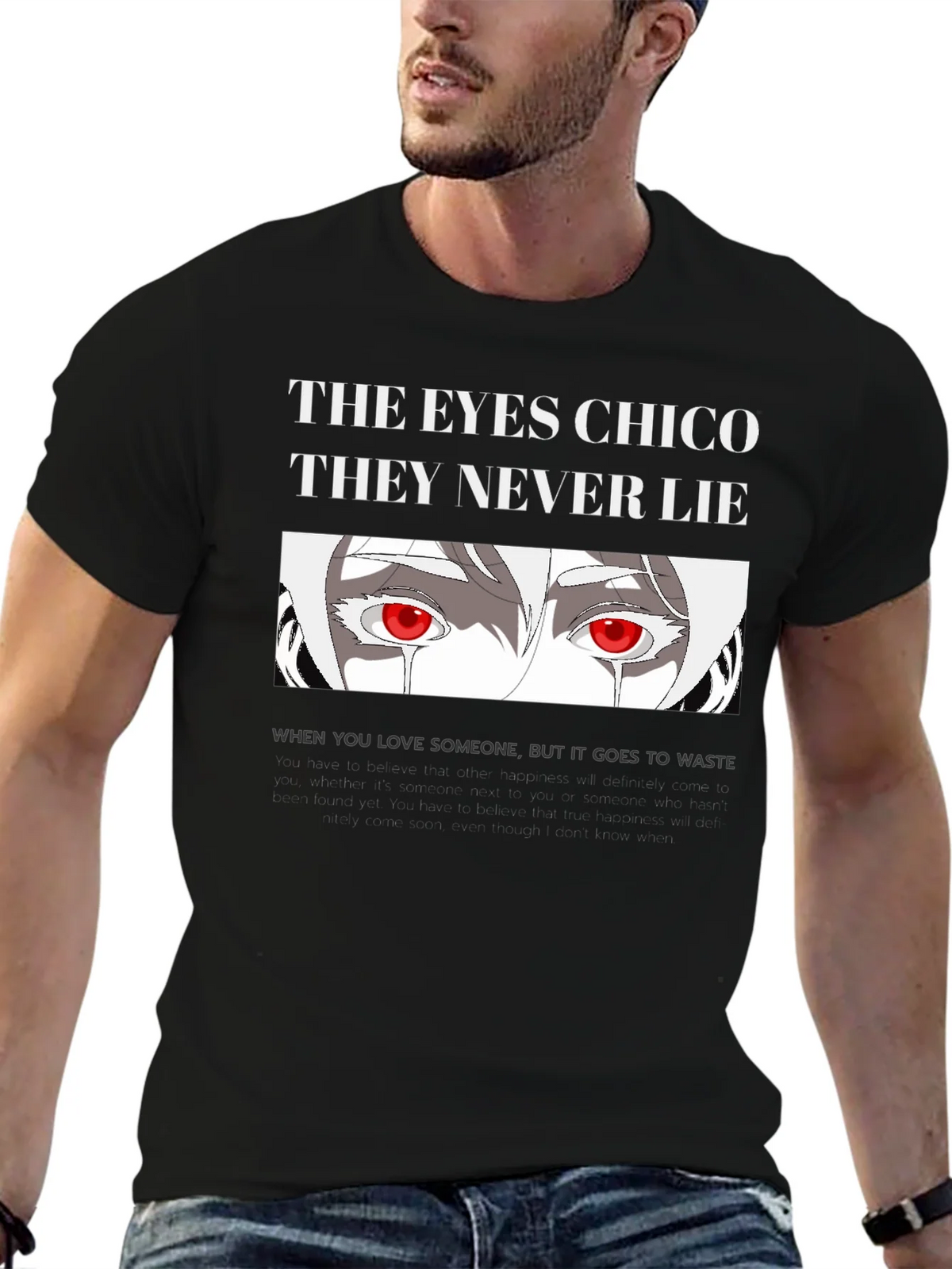 The Eyes Chico T-Shirt - Never Lie Graphic Tee product image 6