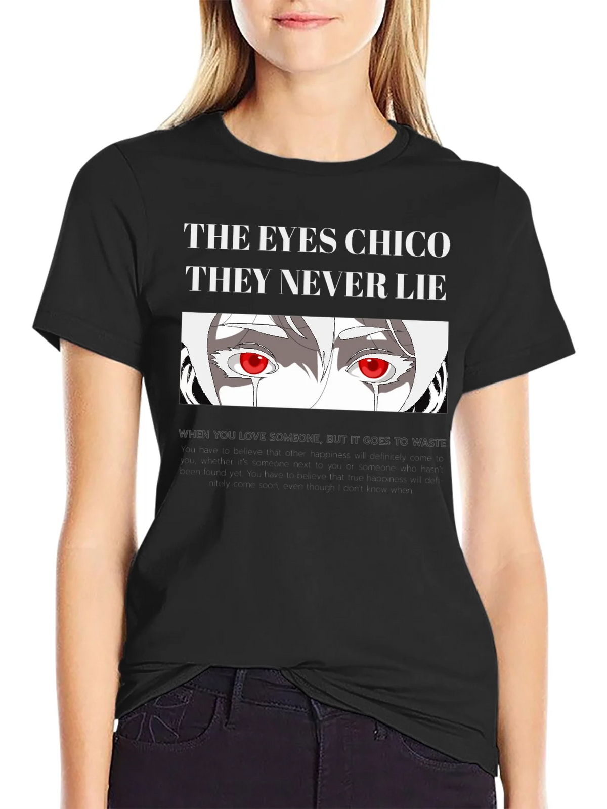 The Eyes Chico T-Shirt - Never Lie Graphic Tee product image 2