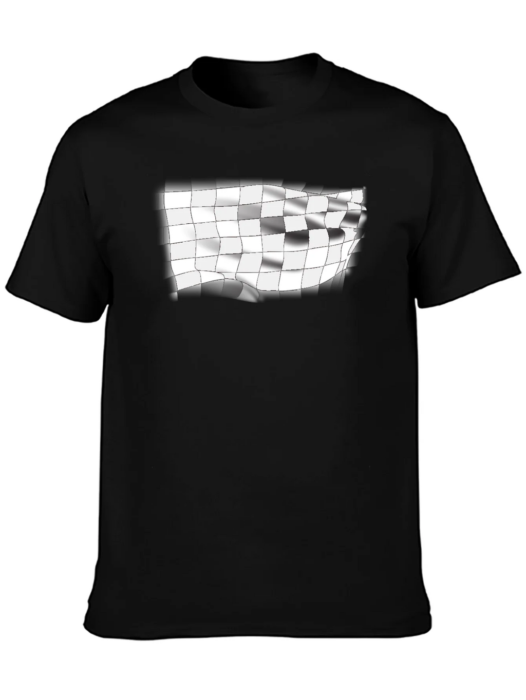 Checkered Flag Graphic Tee - Racing Fan T-Shirt product image 3