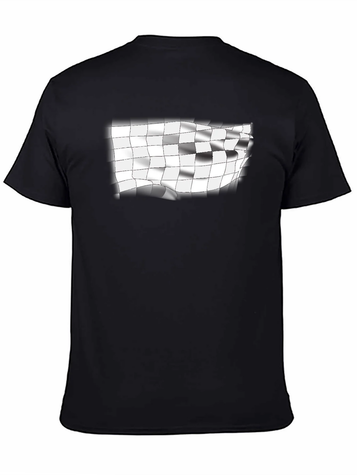 Checkered Flag Graphic Tee - Racing Fan T-Shirt product image 4