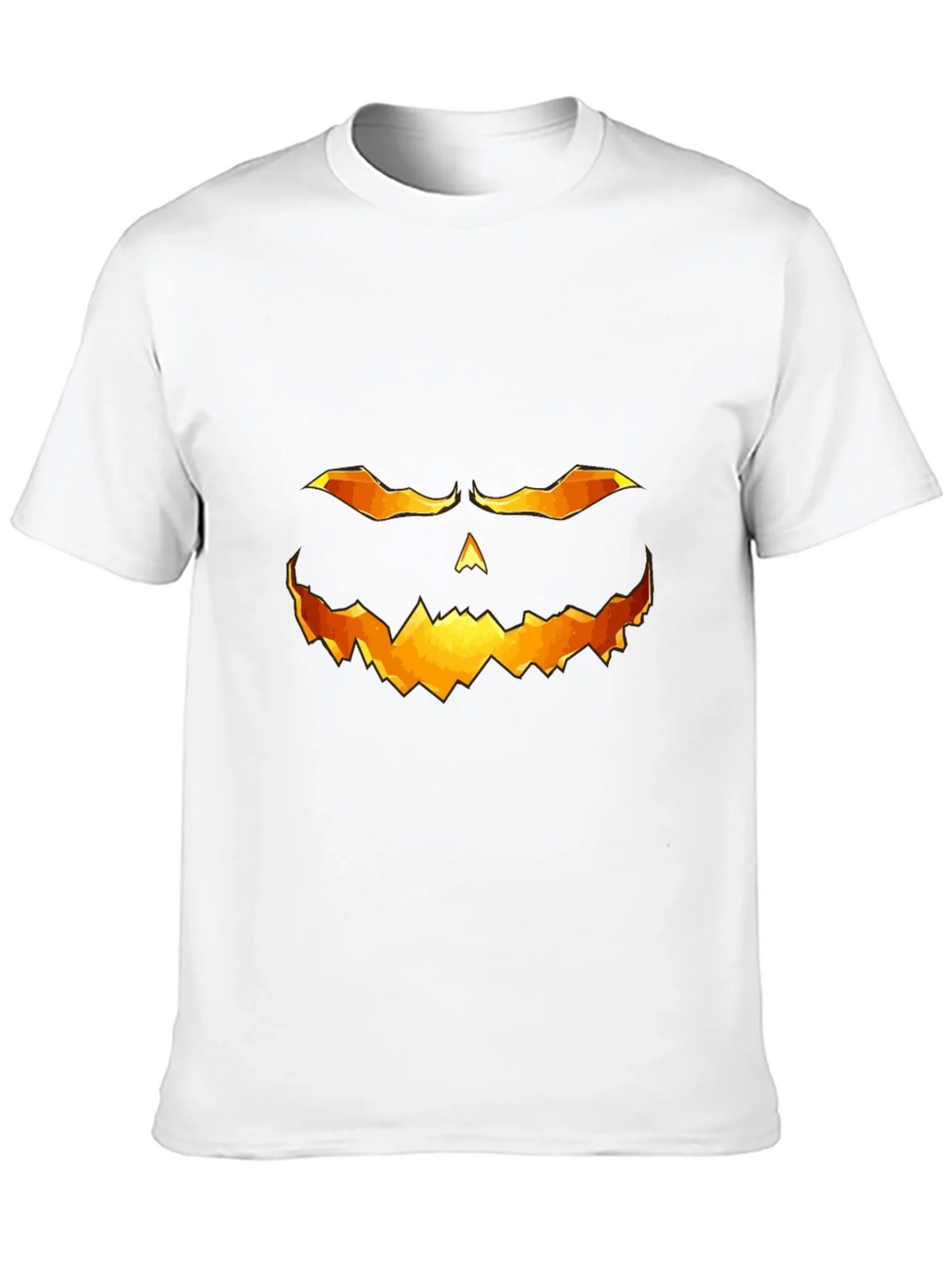 Halloween Pumpkin Face Graphic T-Shirt product image 9