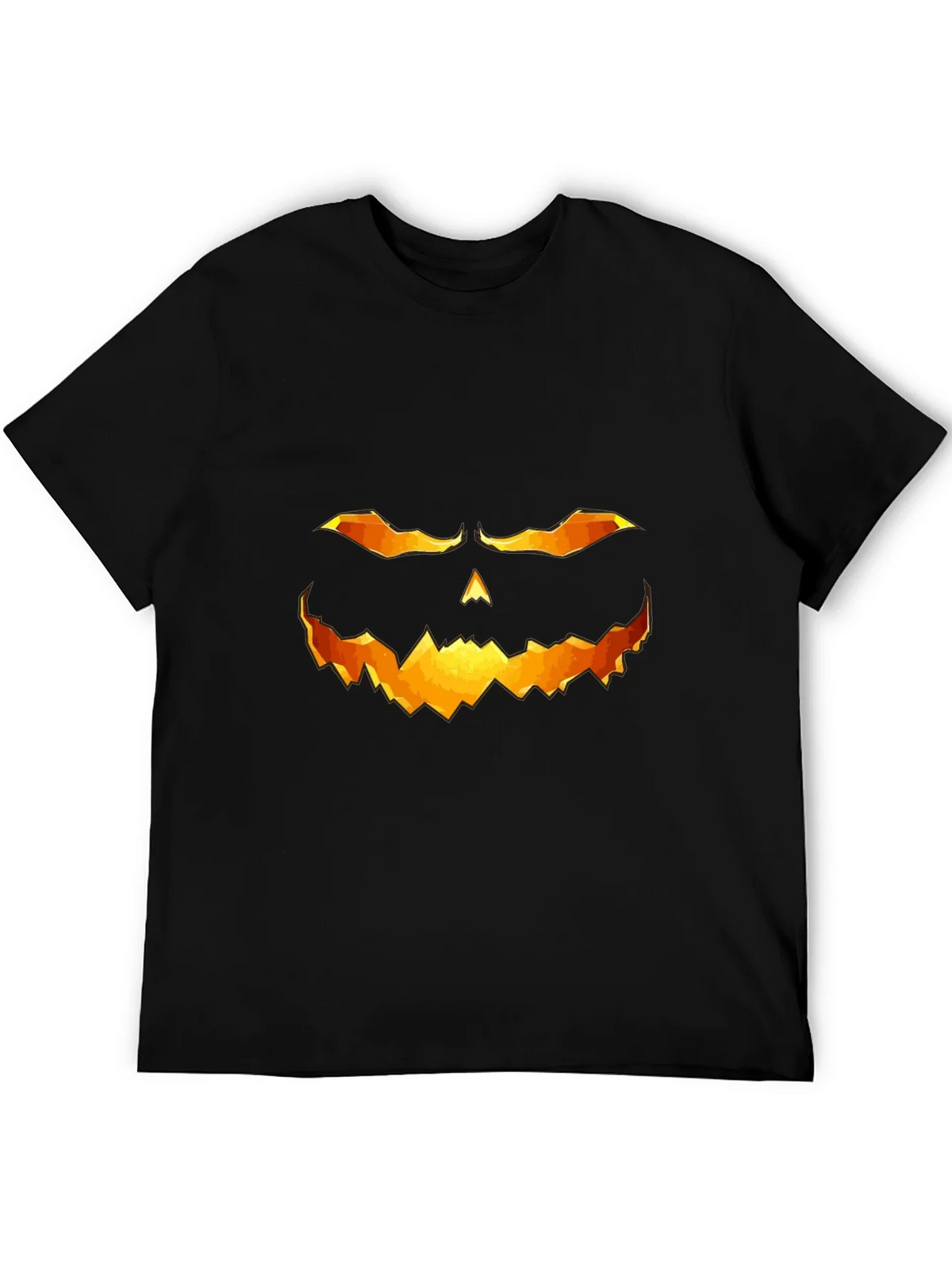 Halloween Pumpkin Face Graphic T-Shirt product image 5