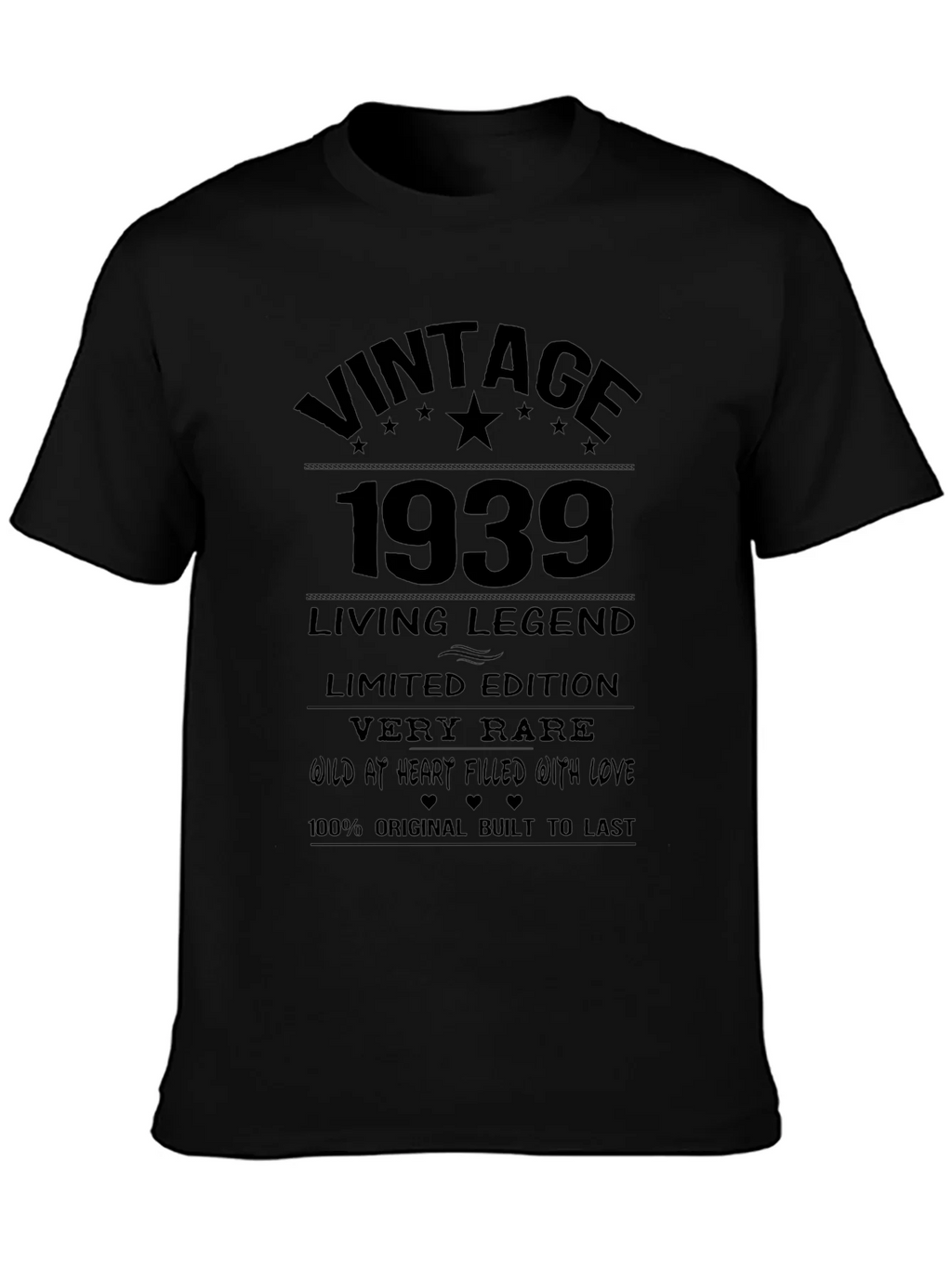 Vintage 1939 Living Legend T-Shirt - Limited Edition product image 1