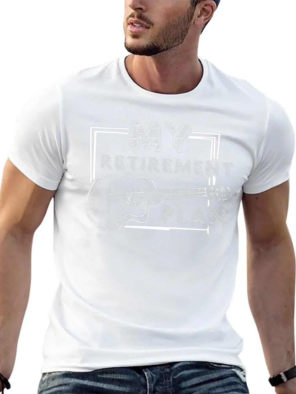 My Retirement Plan Guitar Graphic T-Shirt product image 12