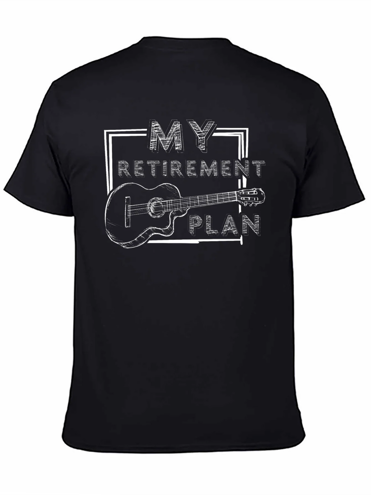 My Retirement Plan Guitar Graphic T-Shirt product image 4