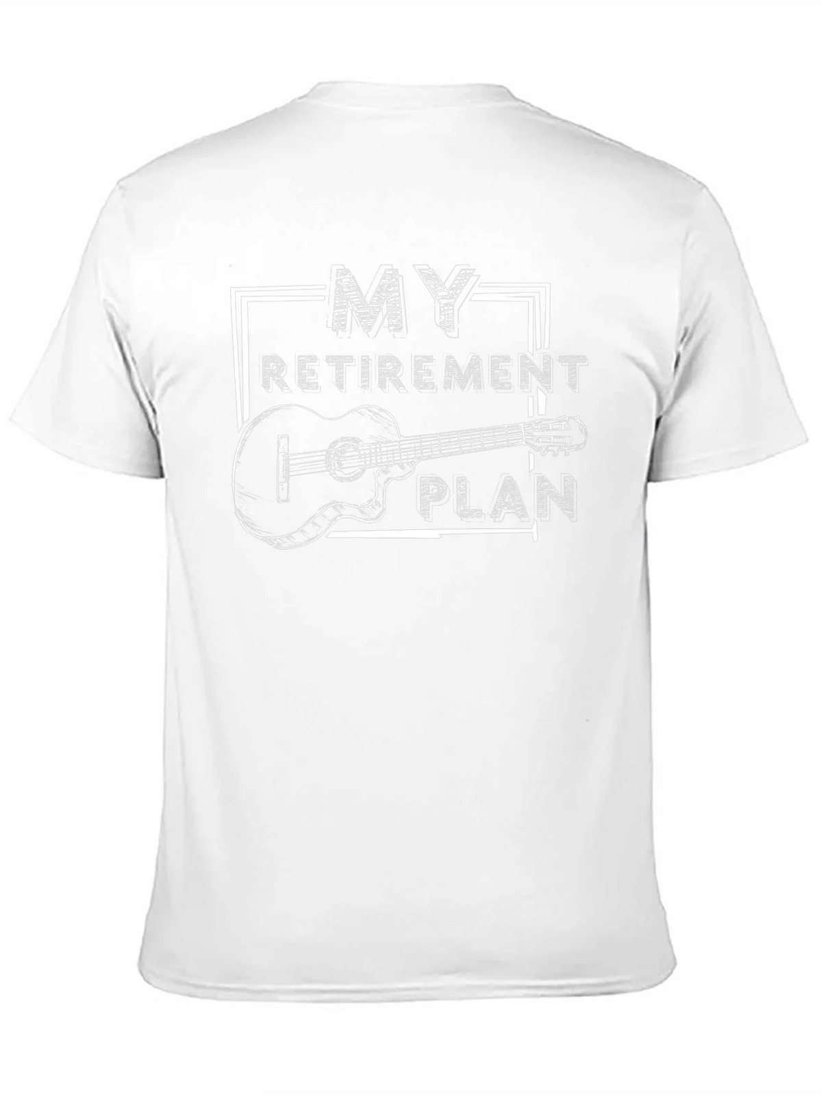 My Retirement Plan Guitar Graphic T-Shirt product image 10