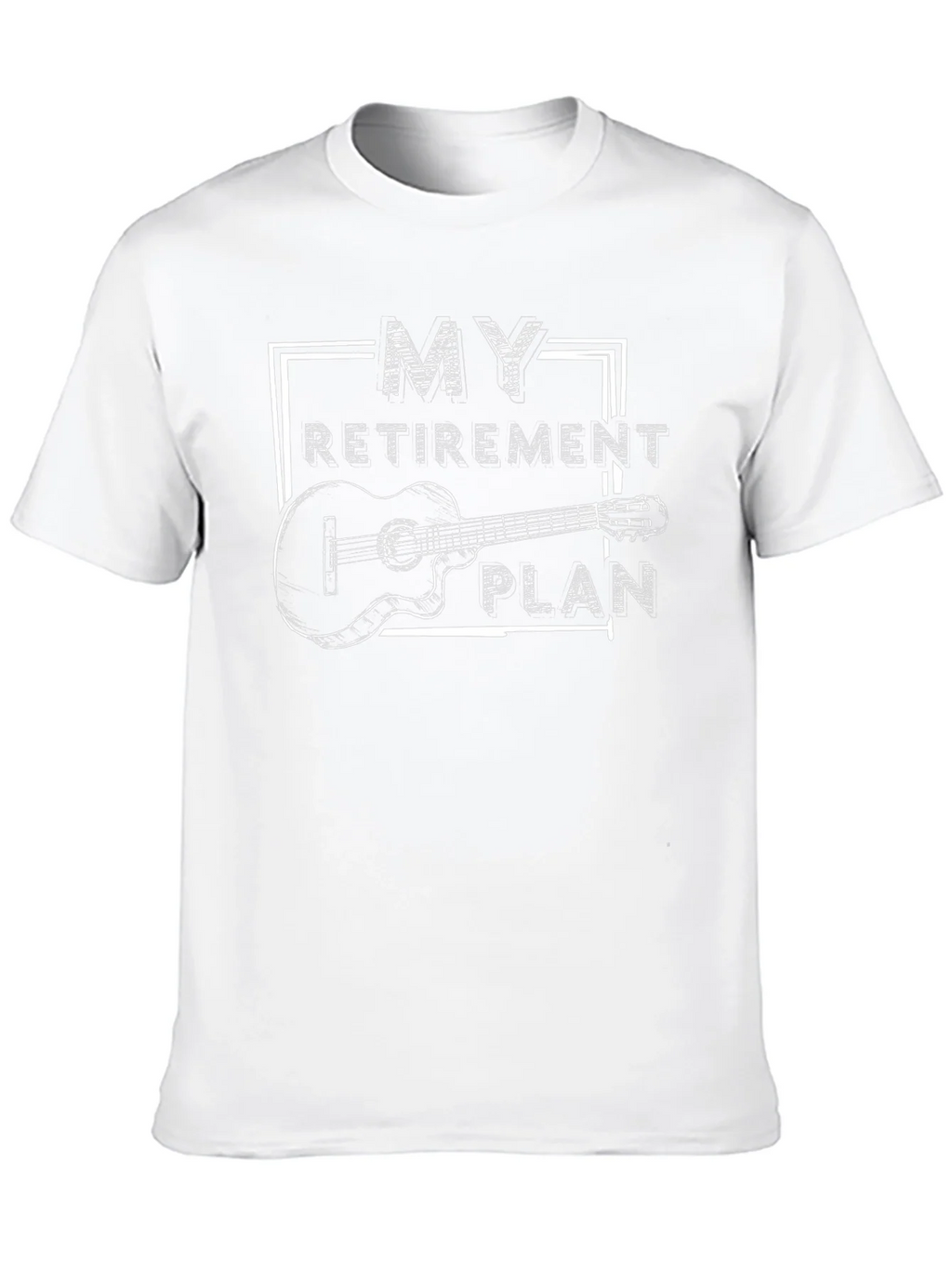 My Retirement Plan Guitar Graphic T-Shirt product image 9