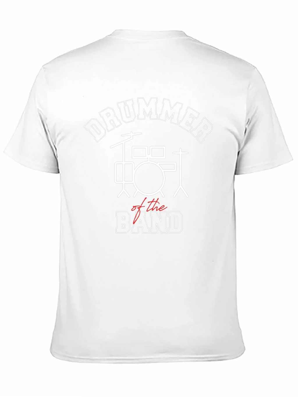 Drummer of the Band Black T-Shirt product image 10