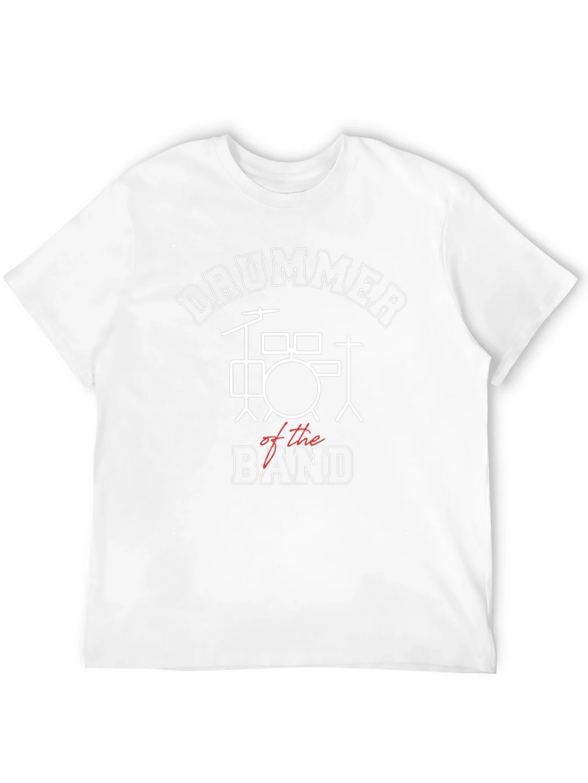 Drummer of the Band Black T-Shirt product image 11