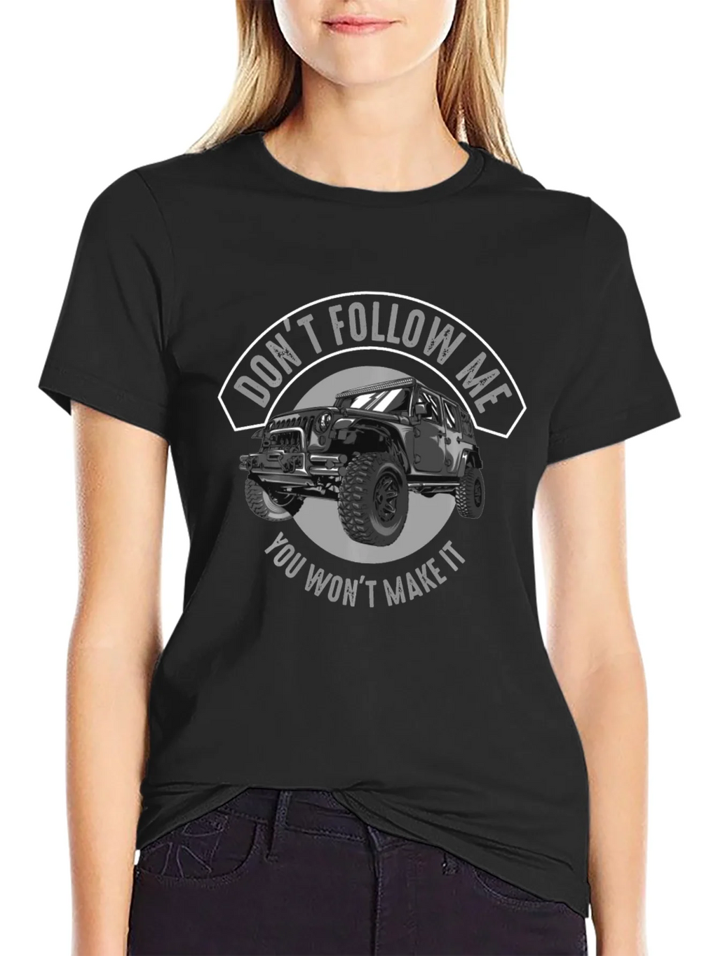 Dont Follow Me Jeep T-Shirt product image 2