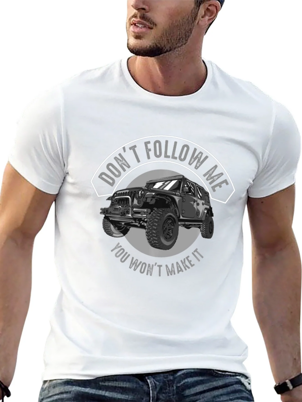 Dont Follow Me Jeep T-Shirt product image 12
