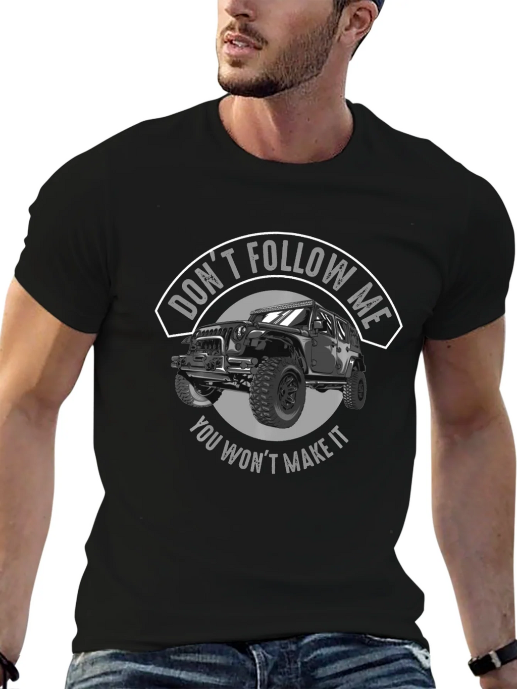Dont Follow Me Jeep T-Shirt product image 6