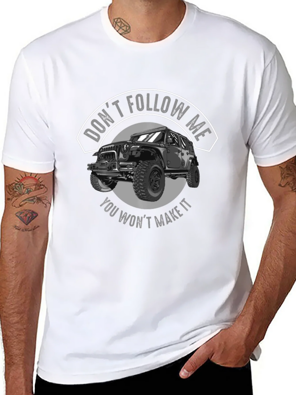 Dont Follow Me Jeep T-Shirt product image 7