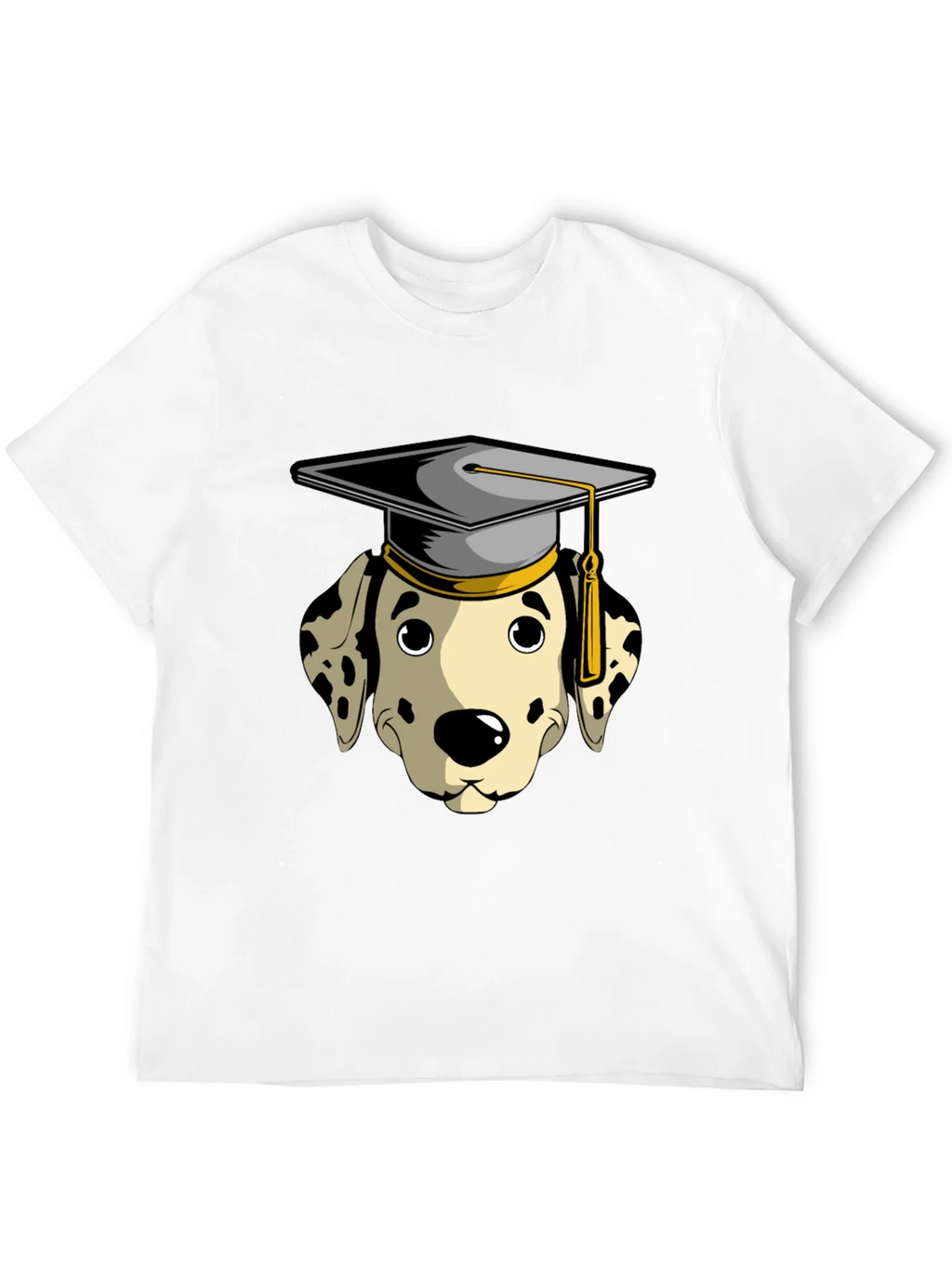 Graduation Dalmatian Graphic Tee - Black product image 11