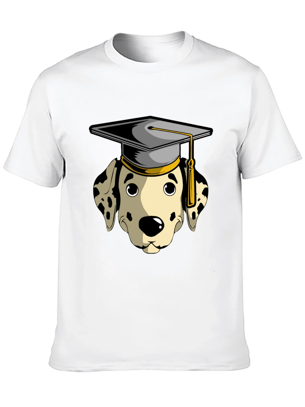 Graduation Dalmatian Graphic Tee - Black product image 9