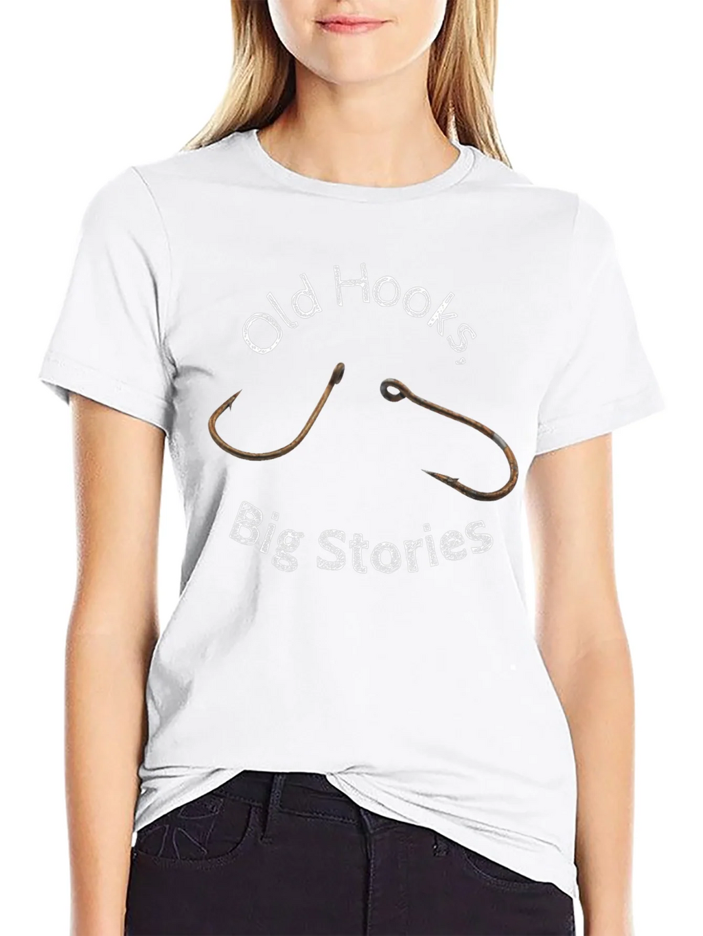 Old Hooks Big Stories Graphic Tee - Black product image 8