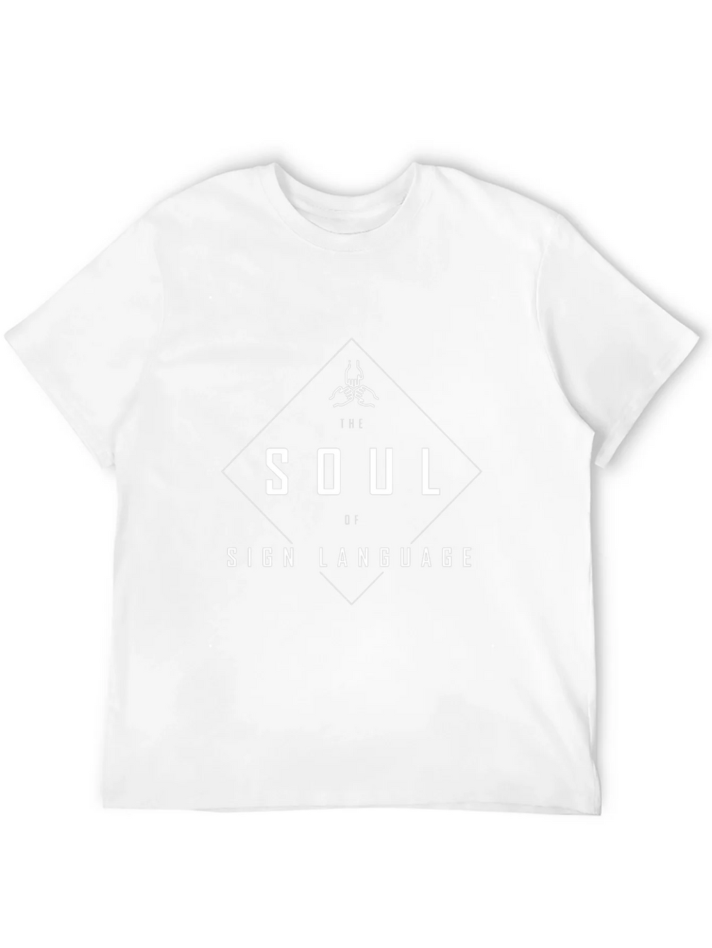 Soul of Sign Language T-Shirt | Black Graphic Tee product image 11