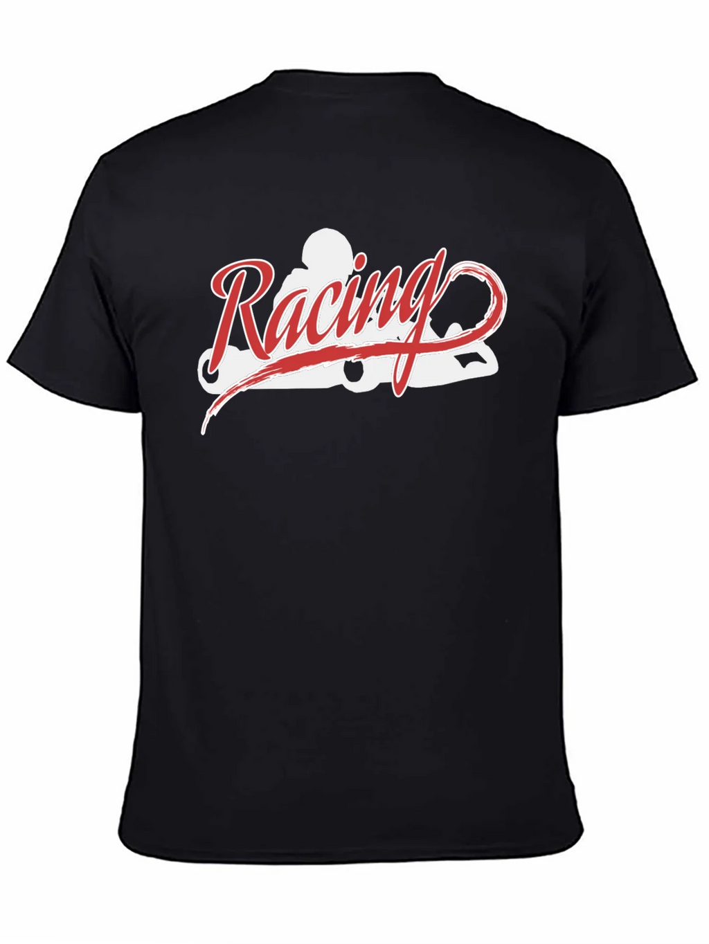 Racing Kart Tee - Black Cotton T-Shirt product image 4