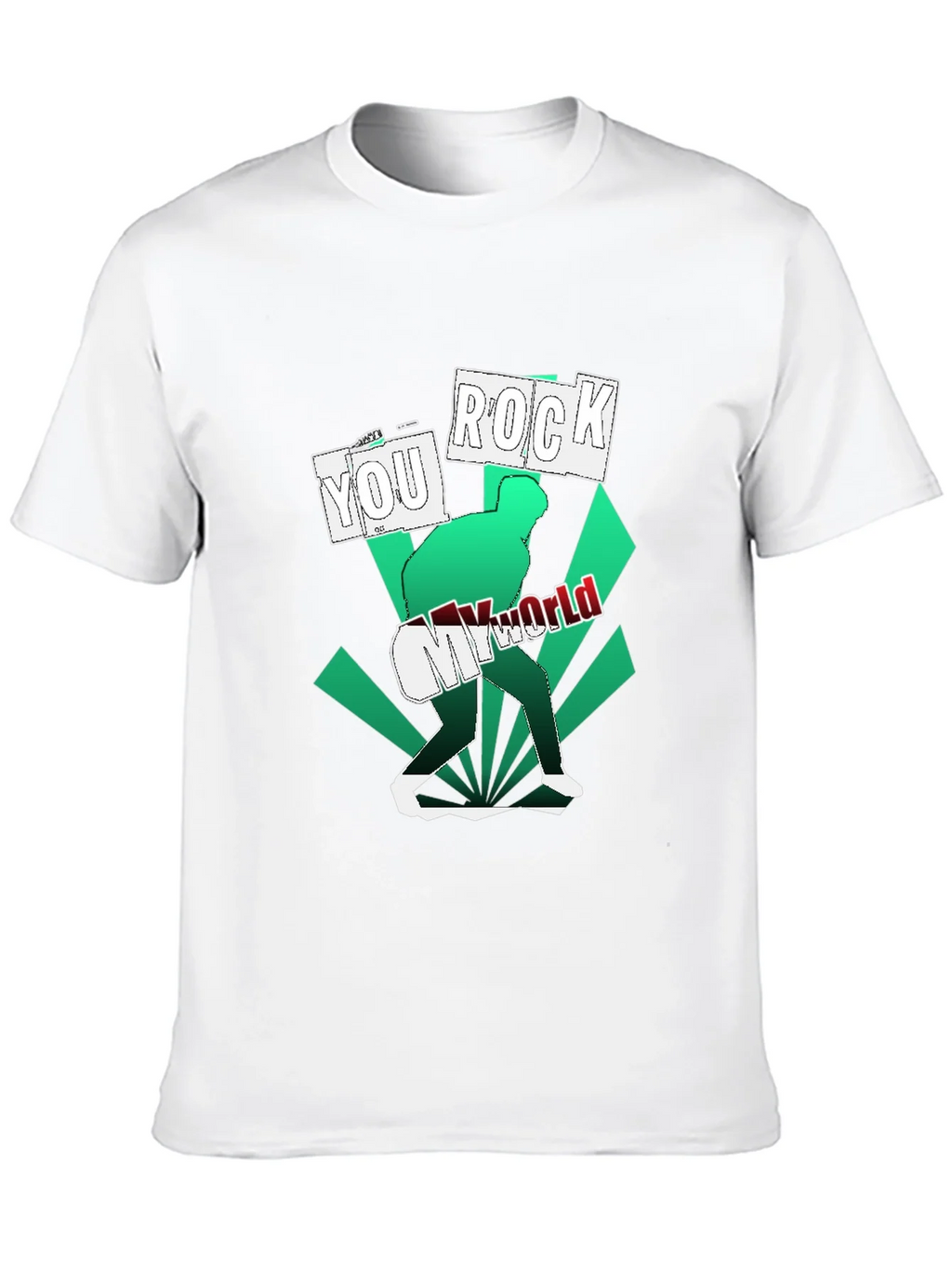 Rock My World Graphic Tee - Cool Design Soft Fabric product image 9
