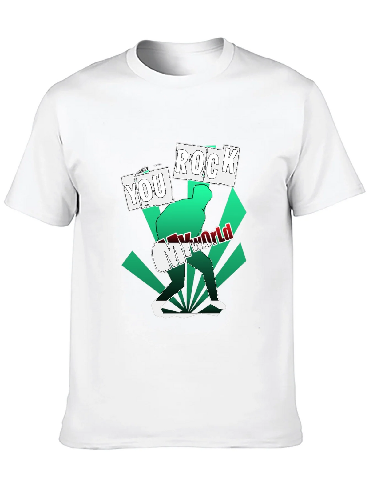 Rock My World Graphic Tee - Cool Design Soft Fabric product image 9