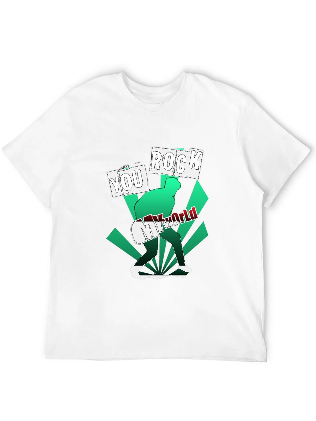 Rock My World Graphic Tee - Cool Design Soft Fabric product image 11