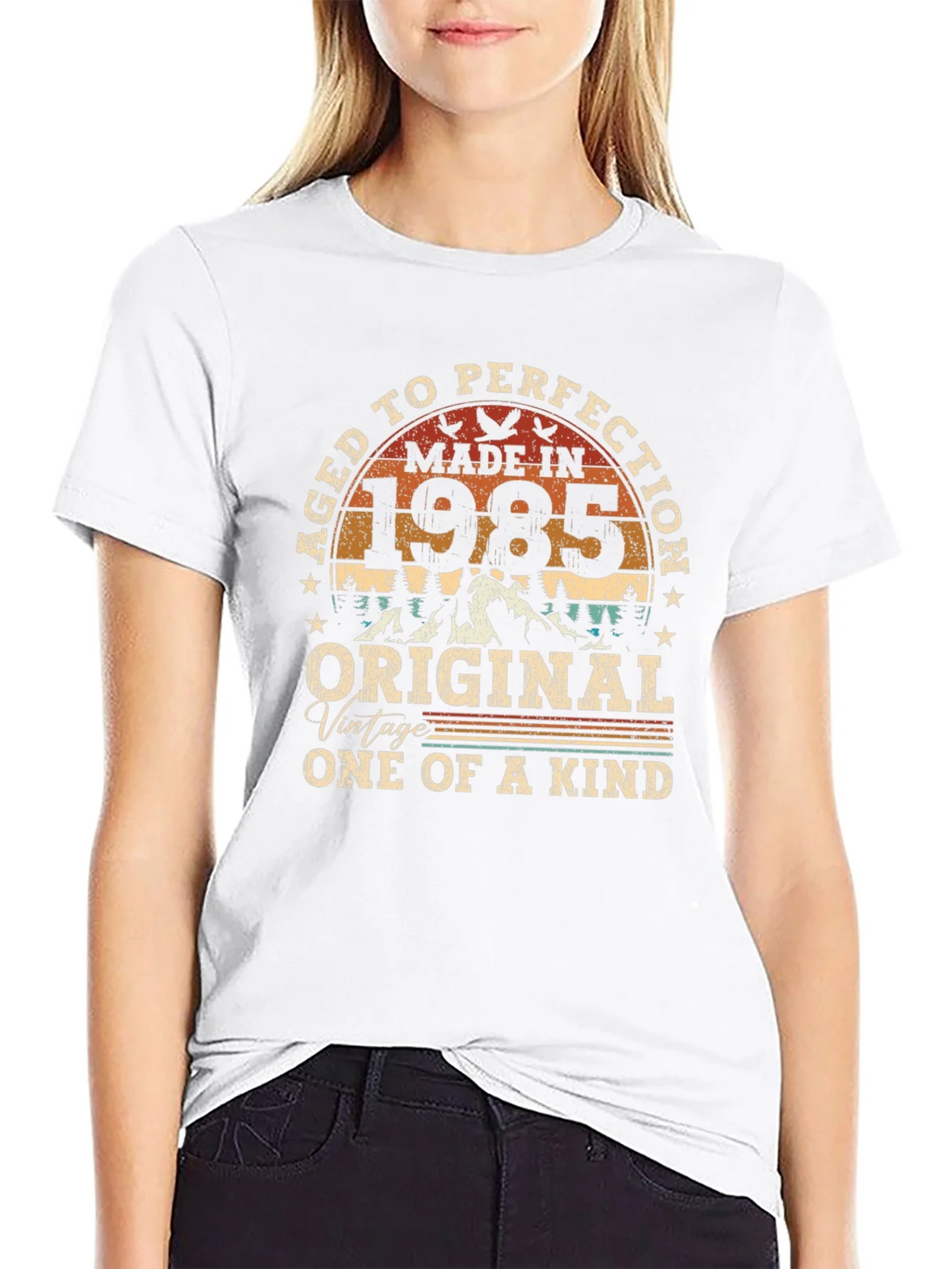 Aged To Perfection 1985 Graphic T-Shirt product image 8