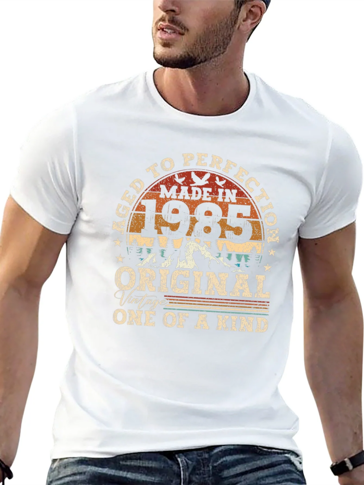 Aged To Perfection 1985 Graphic T-Shirt product image 12