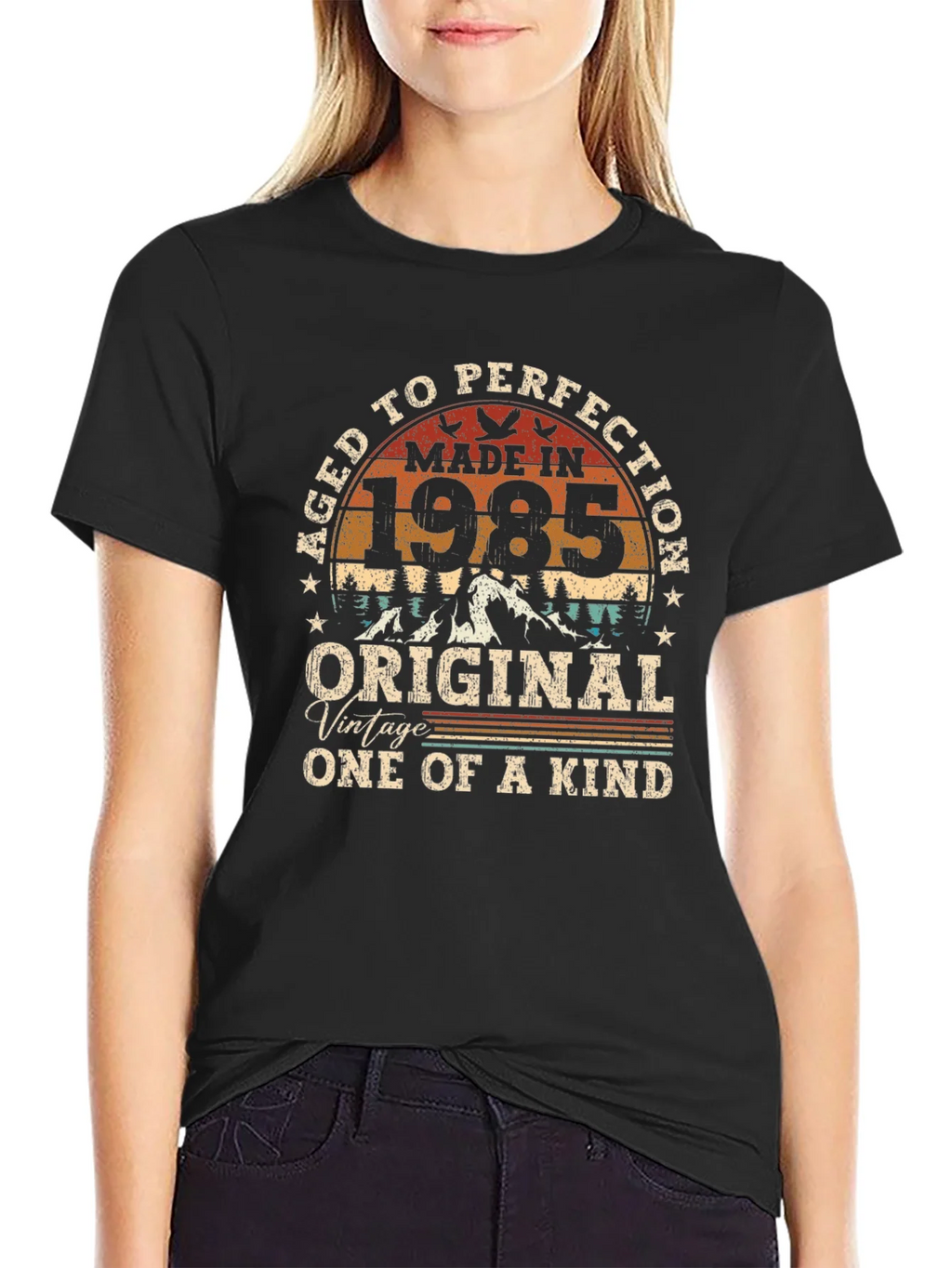 Aged To Perfection 1985 Graphic T-Shirt product image 2