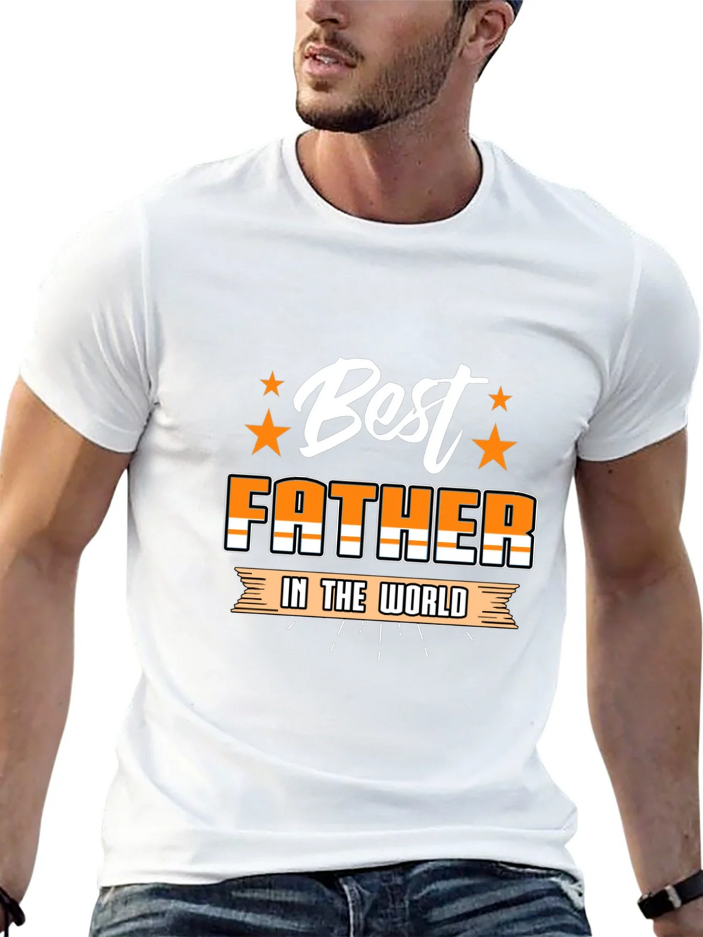 Best Father T-Shirt - Black Graphic Tee product image 12