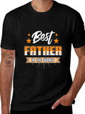 Best Father T-Shirt - Black Graphic Tee product image 1