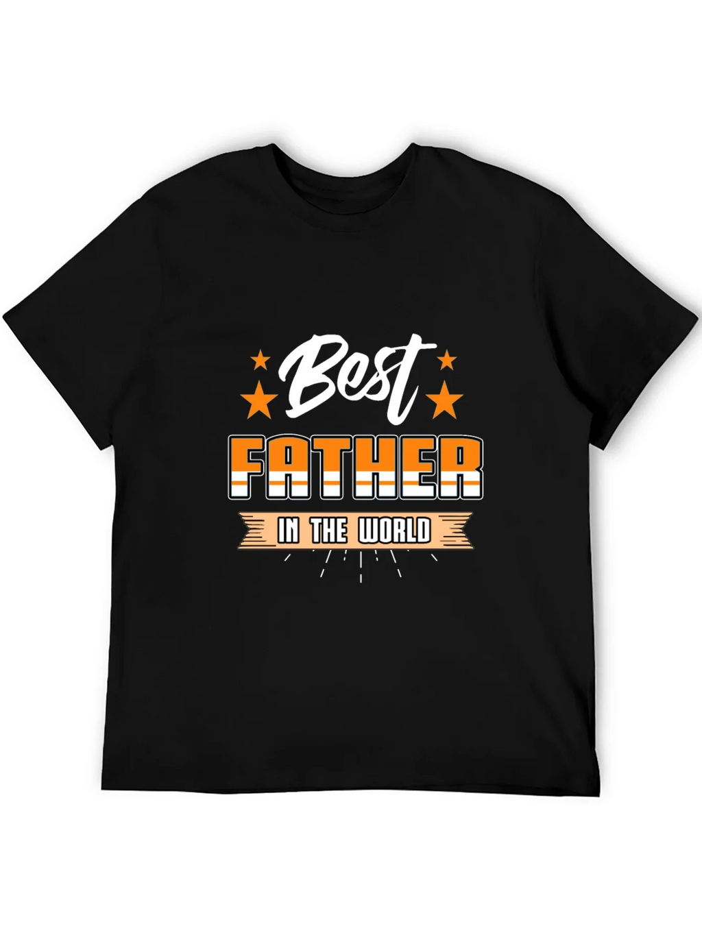 Best Father T-Shirt - Black Graphic Tee product image 5