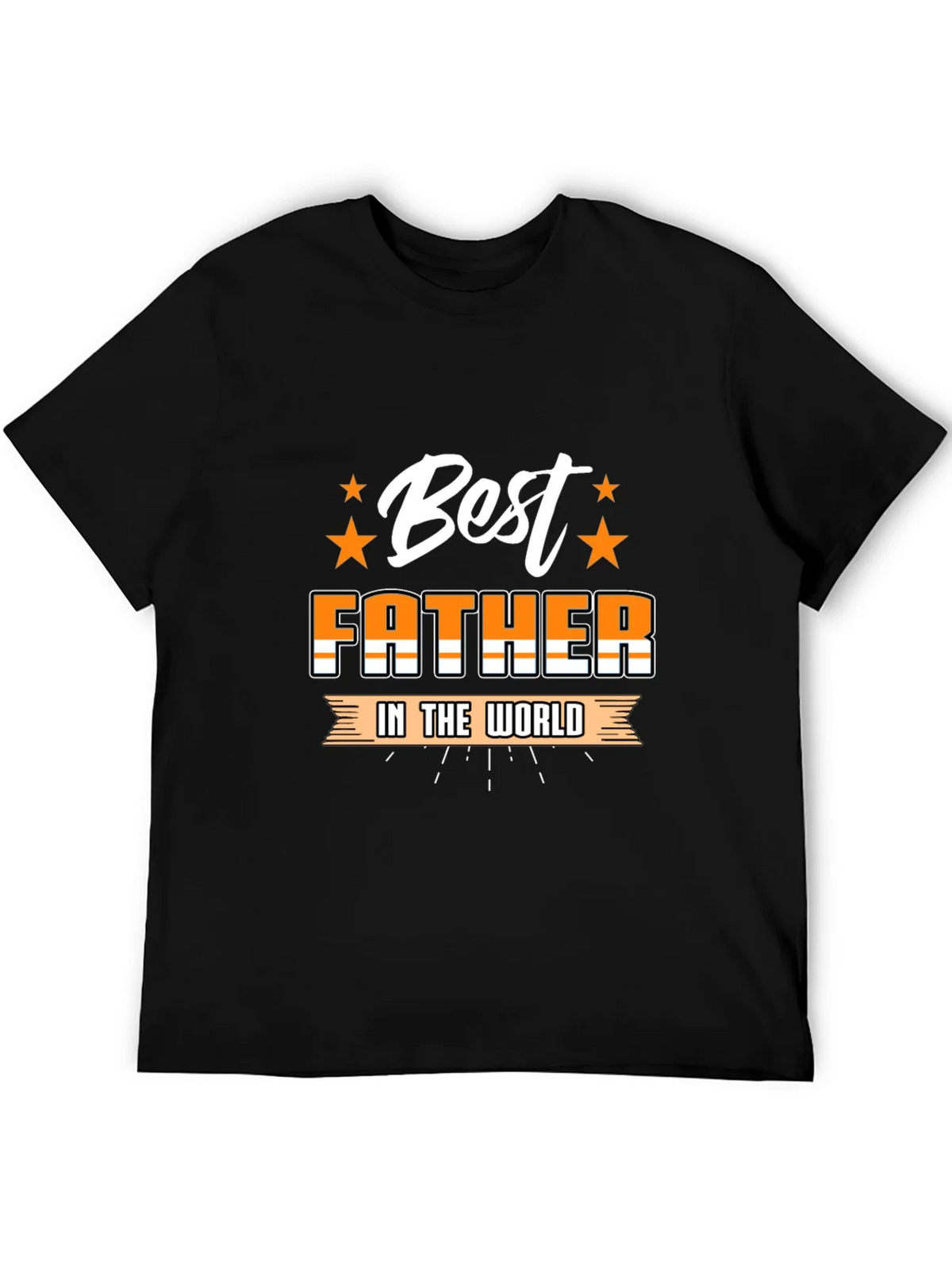 Best Father T-Shirt - Black Graphic Tee product image 5