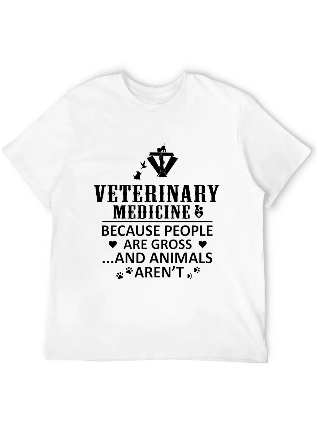 Veterinary Medicine T-Shirt - Because Animals Arent Gross! product image 11