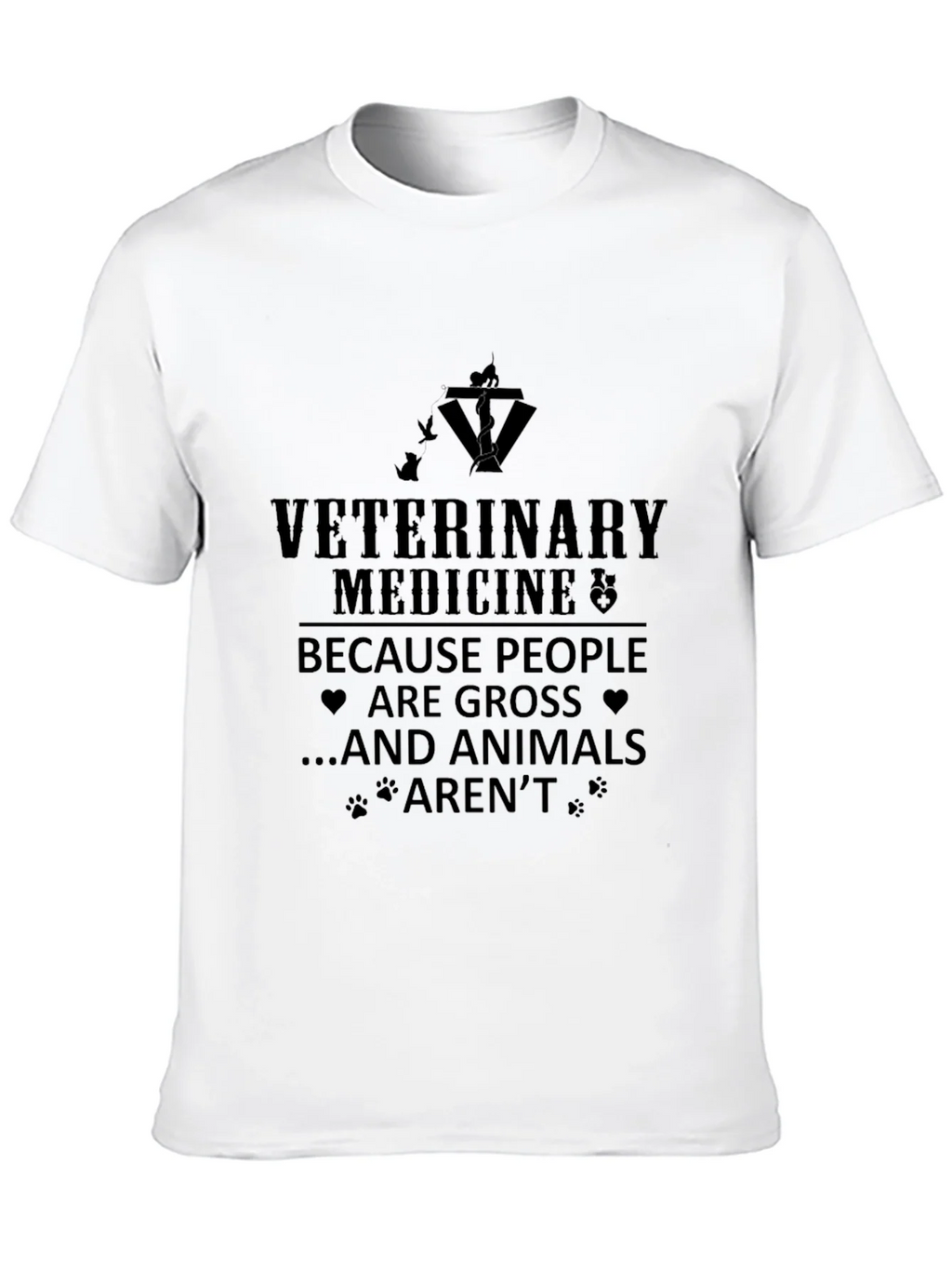 Veterinary Medicine T-Shirt - Because Animals Arent Gross! product image 9