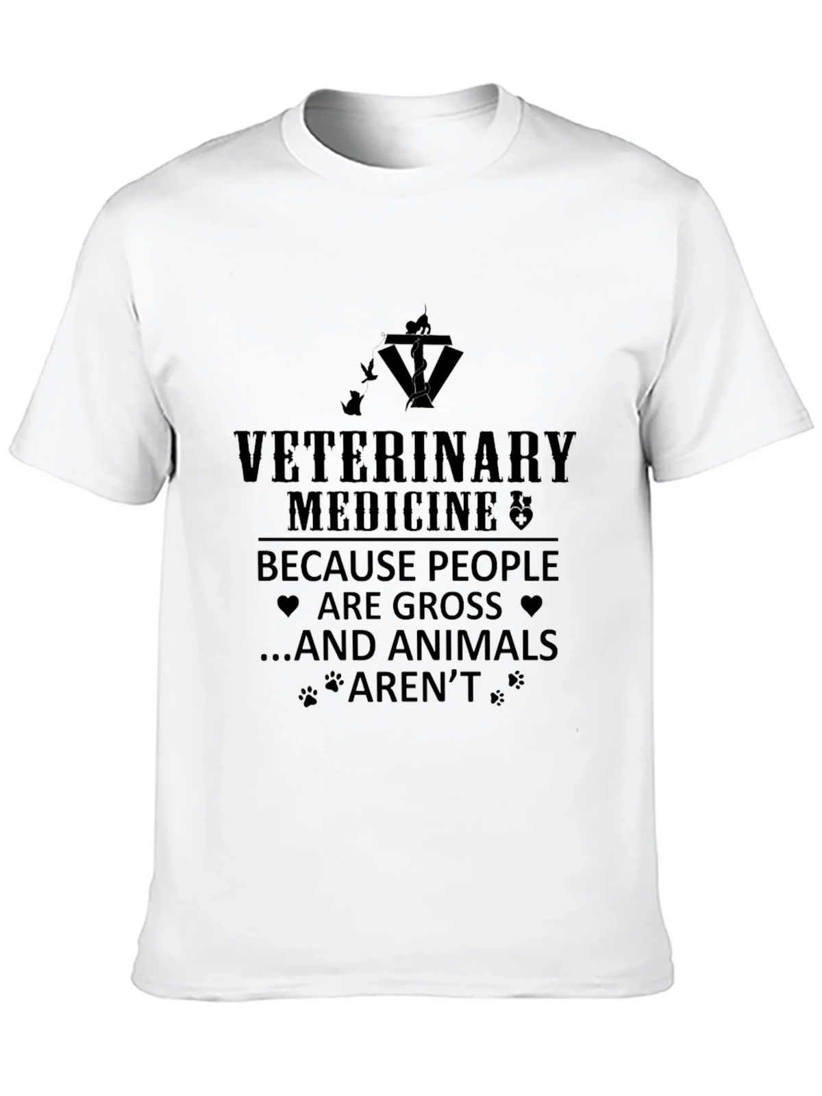 Veterinary Medicine T-Shirt - Because Animals Arent Gross! product image 9