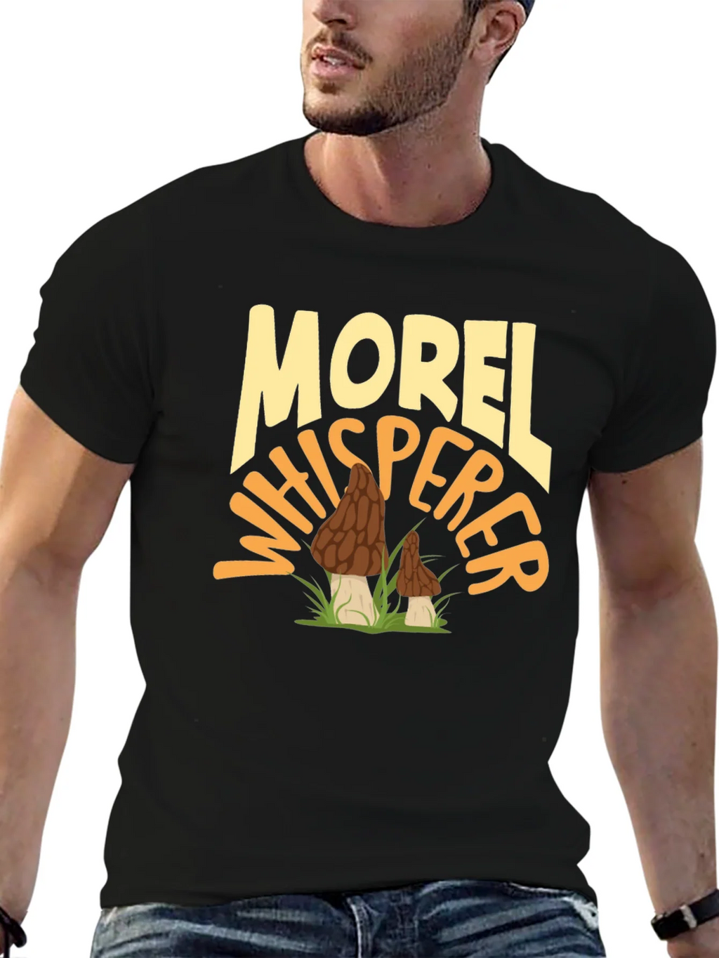 Morel Whisperer Graphic T-Shirt product image 6