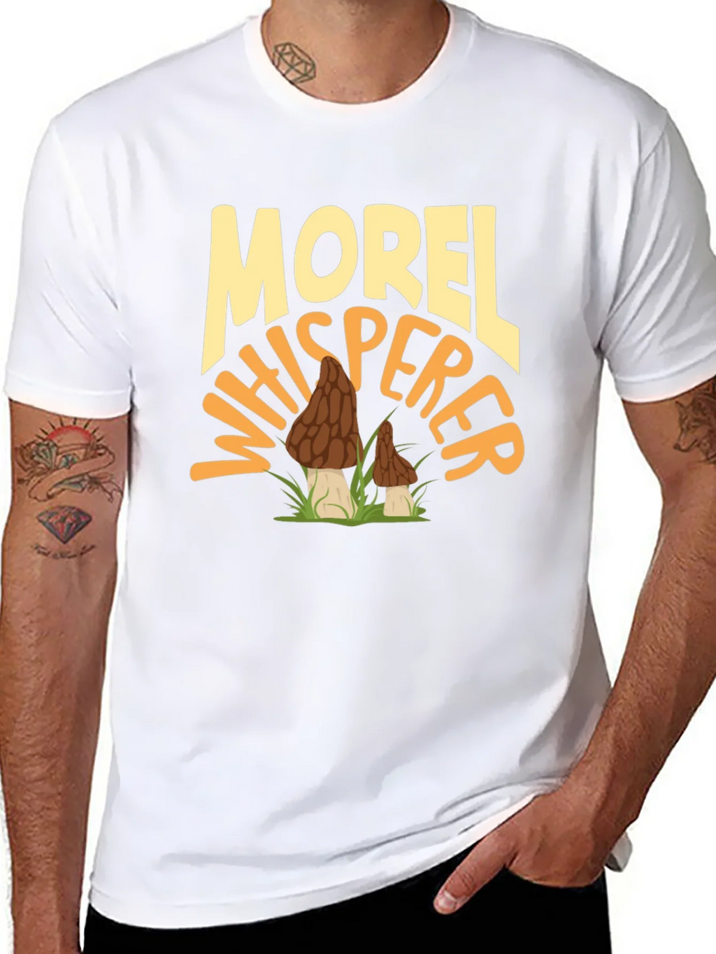 Morel Whisperer Graphic T-Shirt product image 7