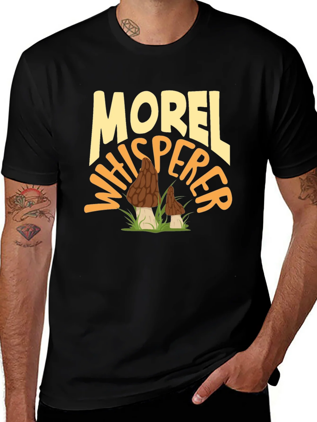 Morel Whisperer Graphic T-Shirt product image 1