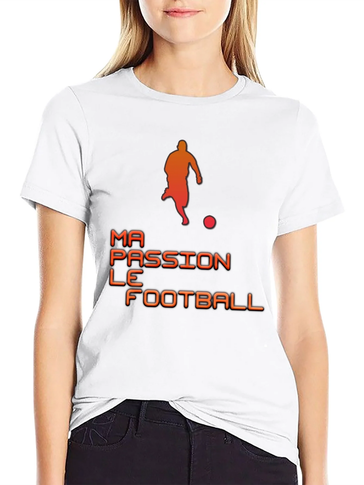 Ma Passion Le Football Graphic Tee product image 8