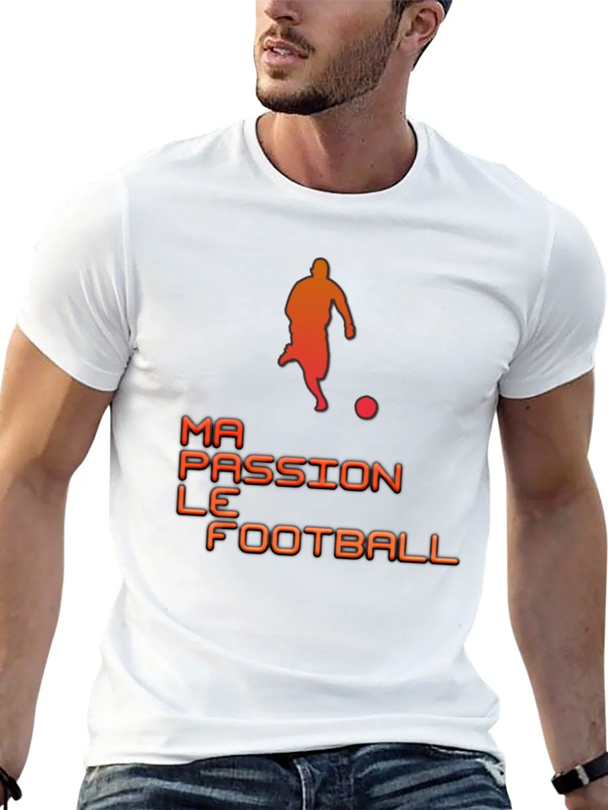 Ma Passion Le Football Graphic Tee product image 12