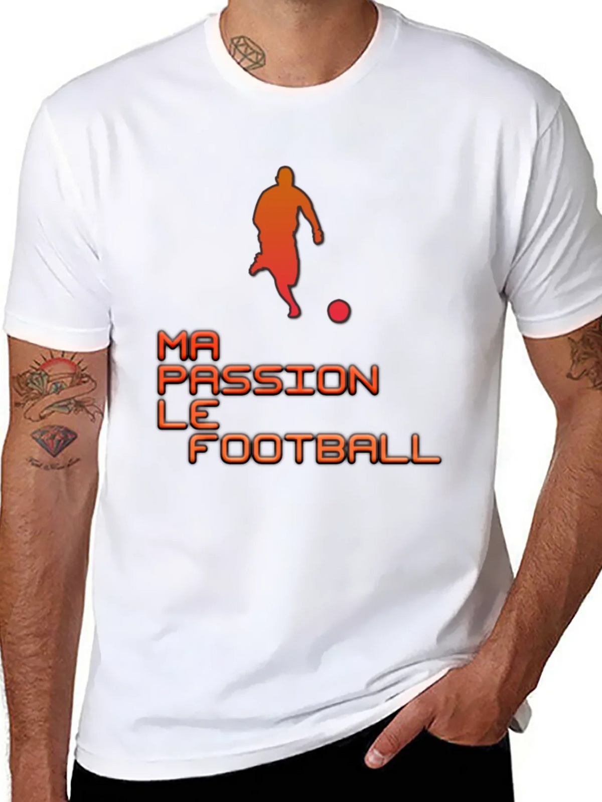 Ma Passion Le Football Graphic Tee product image 7