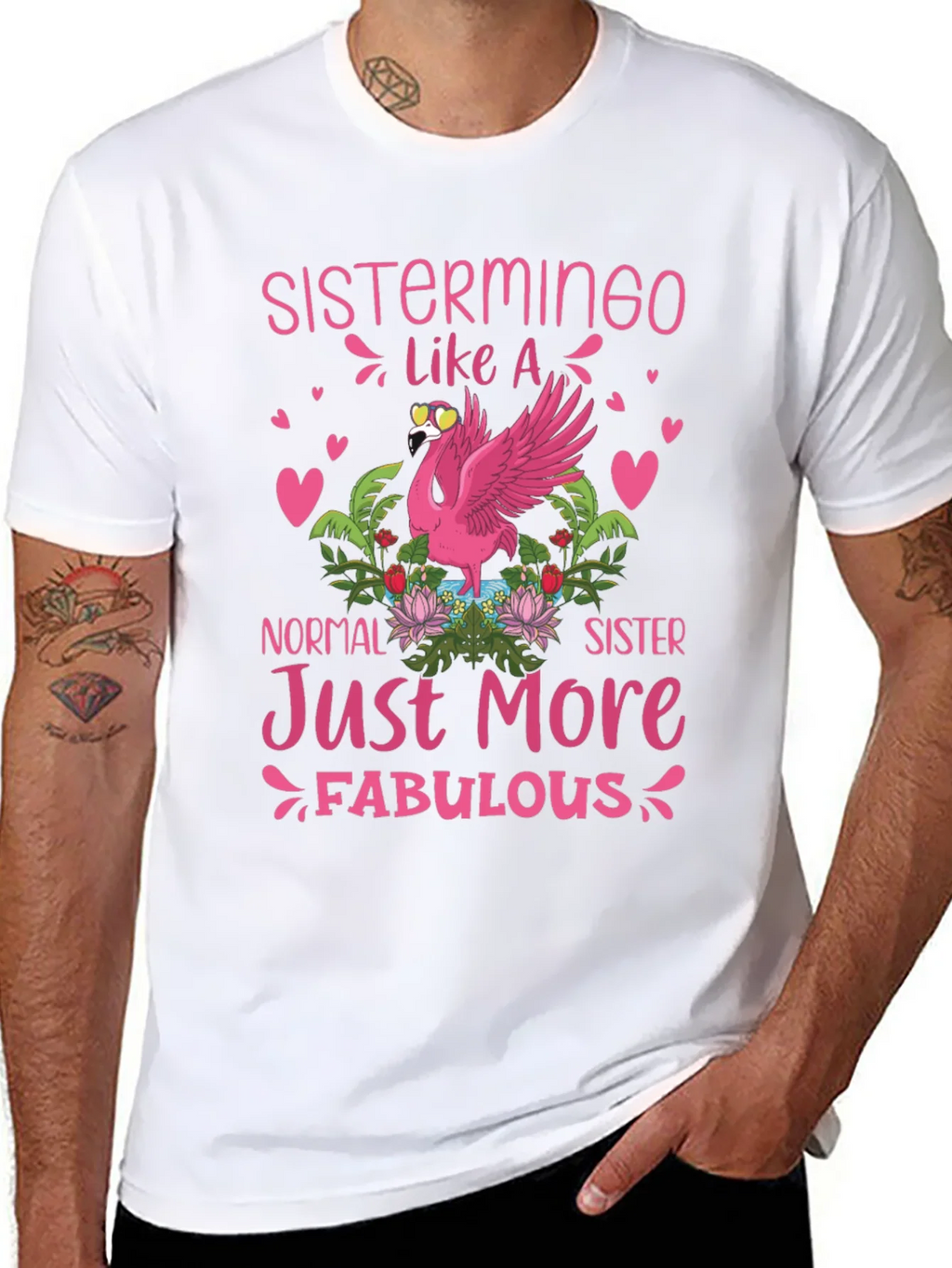 Sistermingo T-Shirt: Fabulous Flamingo Tee product image 7